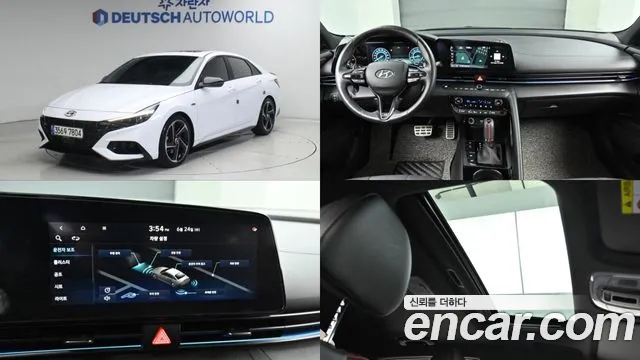 Hyundai Avante (CN7) 1.6 Turbo N Line Inspiration