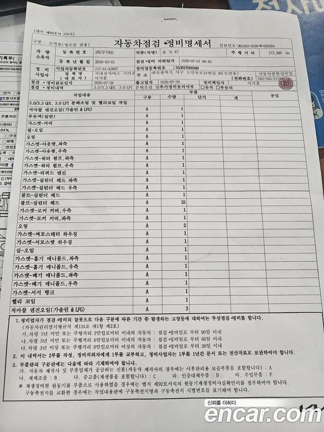 Kia All New K7 3.0 LPI